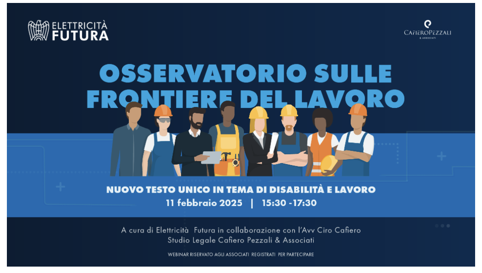 Osservatorio sulle frontiere del lavoro: Nuovo TU in tema di disabilità e lavoro